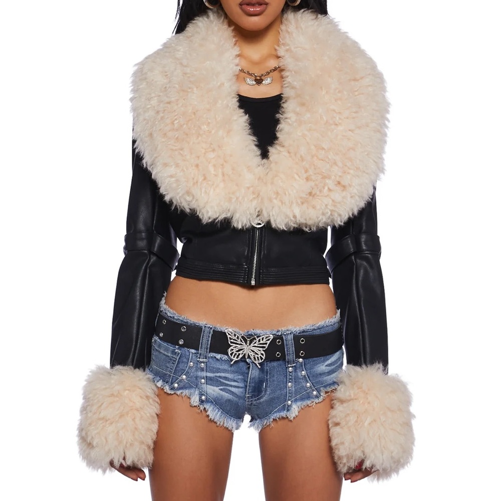 Dollskill Faux Fur Jacket